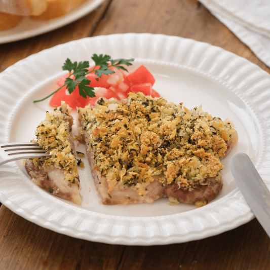 ポークのハーブクラスト焼き