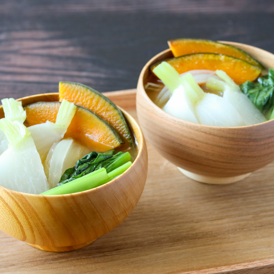 琥珀色の野菜ブイヨン