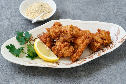 ザク旨！鶏もも肉の山賊唐揚げ