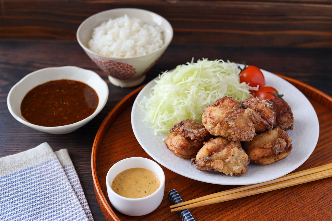 スパイス醬油仕込みの唐揚げ