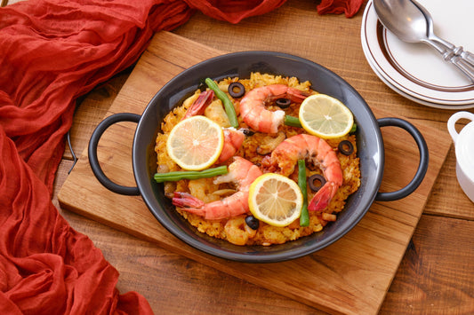 フライパン一つで！本格シーフードパエリア